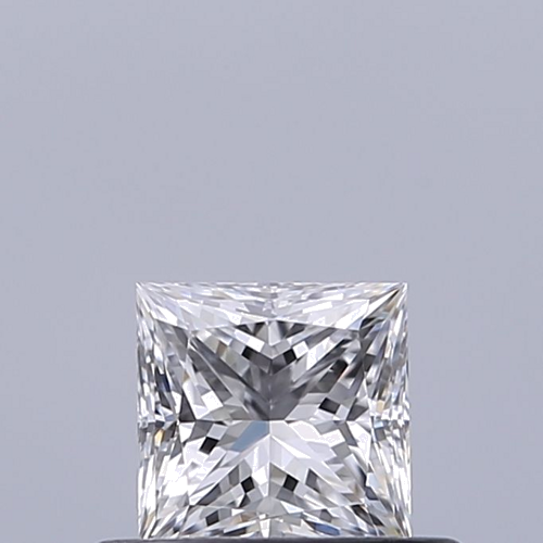 0.4 carat D-VVS1 Natūralus Princess Deimantas (1)
