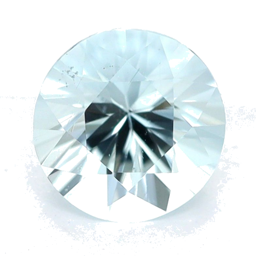 0.67 carat BLUE Round Aquamarine (1)