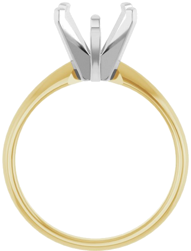 Sužadėtuvių Žiedas „Solitaire“ 14k yellow/white gold Pear 11.5mm x 7.5mm (2)