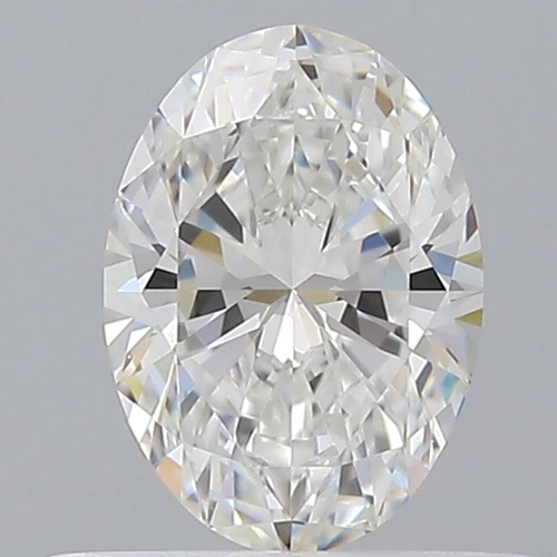 0.5 carat F-VVS1 Natūralus Oval Deimantas (1)