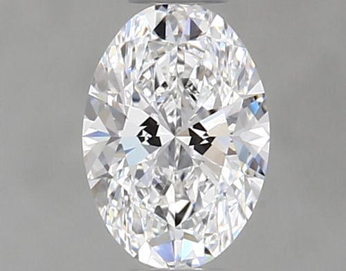 0.52 carat E-VVS1 Natūralus Oval Deimantas (1)