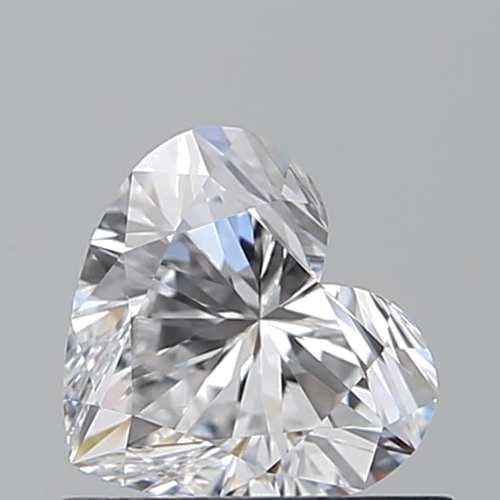 0.69 carat D-IF Natūralus Heart Deimantas (1)