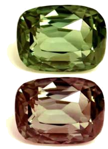 0.95 carat GREEN Cushion Alexandrite (1)