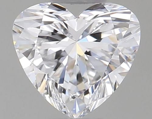 0.5 carat D-IF Natūralus Heart Deimantas (1)