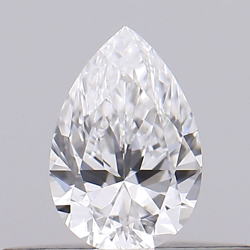 0.16 carat E-VS1 Natūralus Pear Deimantas (1)
