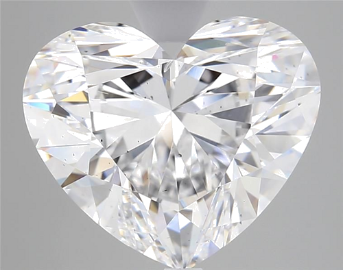 5.02 carat D-SI1 Natūralus Heart Deimantas (1)