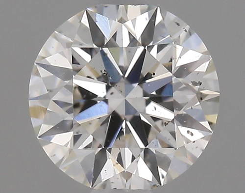 0.56 carat I-SI1 Very Good cut Natūralus Round Deimantas (1)