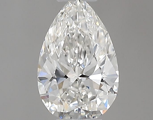 0.3 carat G-VVS1 Natūralus Pear Deimantas (1)