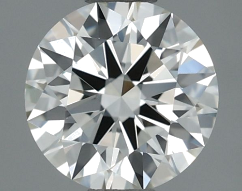 0.51 carat K-VVS1 Excellent cut Natūralus Round Deimantas (1)