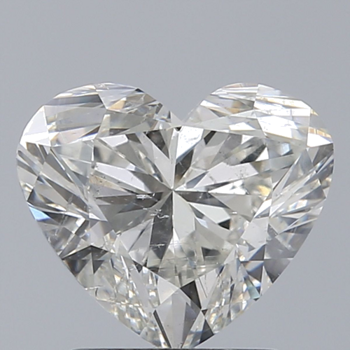 1.71 carat J-SI2 Natūralus Heart Deimantas (1)