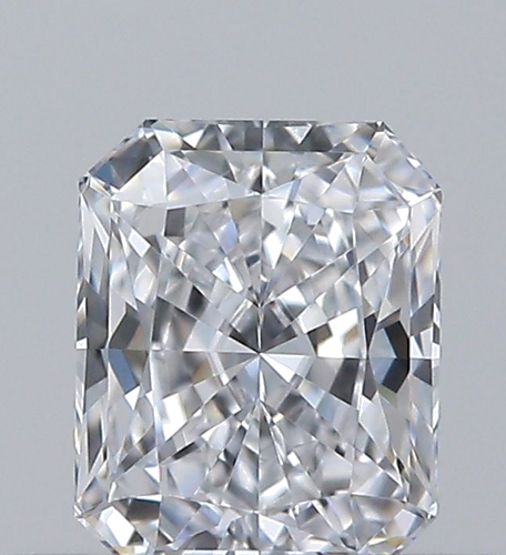 0.33 carat D-VVS1 Natūralus Radiant Deimantas (1)