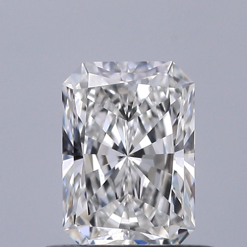 0.55 carat F-VVS2 Natūralus Radiant Deimantas (1)