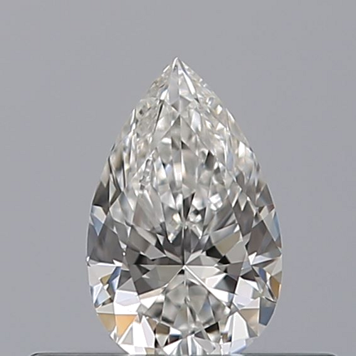 0.26 carat E-VVS1 Natūralus Pear Deimantas (1)