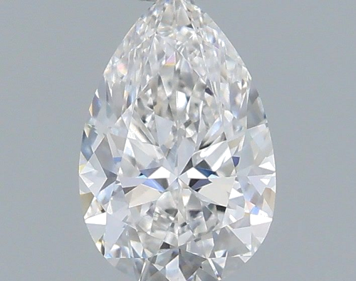 0.5 carat F-VS1 Natūralus Pear Deimantas (1)