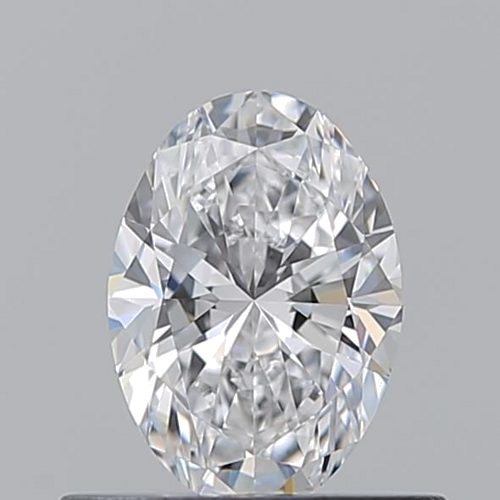 0.51 carat D-VVS1 Natūralus Oval Deimantas (1)