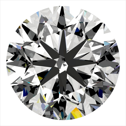 0.3 carat H-VS1 Very Good cut Natūralus Round Deimantas (1)