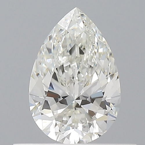 0.5 carat H-VVS1 Natūralus Pear Deimantas (1)