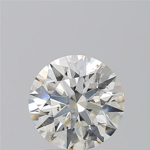 2.01 carat H-SI2 Excellent cut Natūralus Round Deimantas (1)