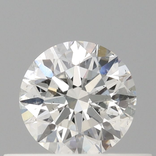 0.42 carat F-SI2 Excellent cut Natūralus Round Deimantas (1)
