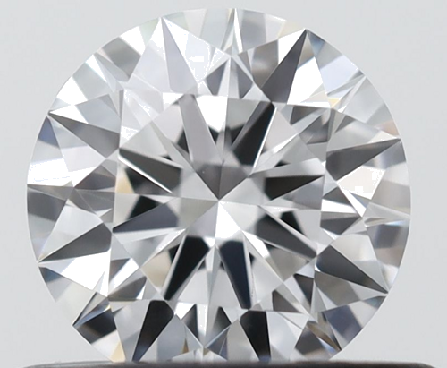 0.47 carat F-VVS2 Excellent cut Natūralus Round Deimantas (1)