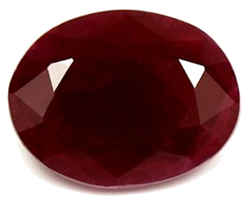 3.89 carat RED Oval Rubinas (1)