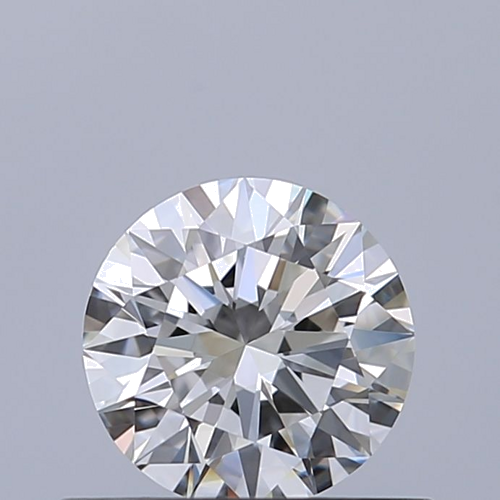 0.52 carat F-VVS1 Excellent cut Natūralus Round Deimantas (1)