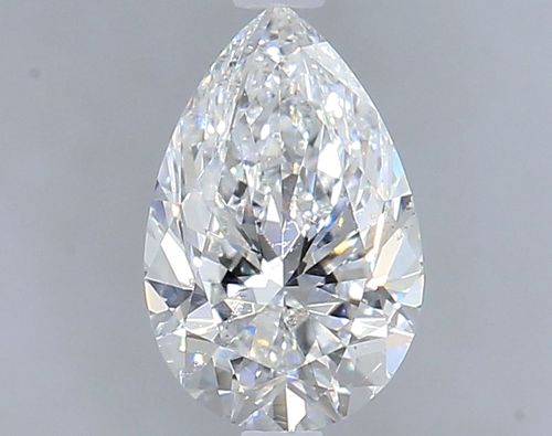 1.09 carat D-SI1 Natūralus Pear Deimantas (1)
