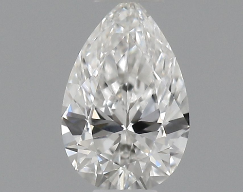 0.23 carat F-VVS2 Natūralus Pear Deimantas (1)