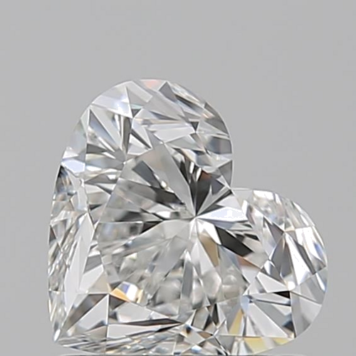 1.01 carat G-VS2 Natūralus Heart Deimantas (1)
