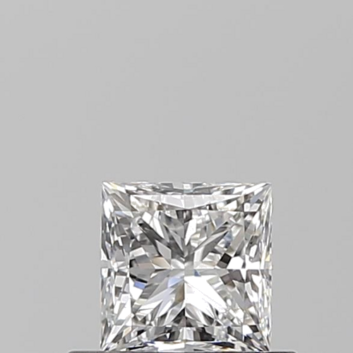 0.5 carat F-VVS1 Natūralus Princess Deimantas (1)