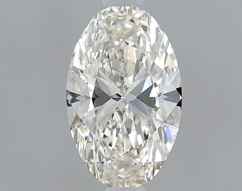0.6 carat K-VVS2 Natūralus Oval Deimantas (1)