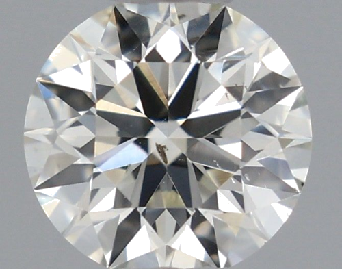 0.41 carat K-SI2 Excellent cut Natūralus Round Deimantas (1)