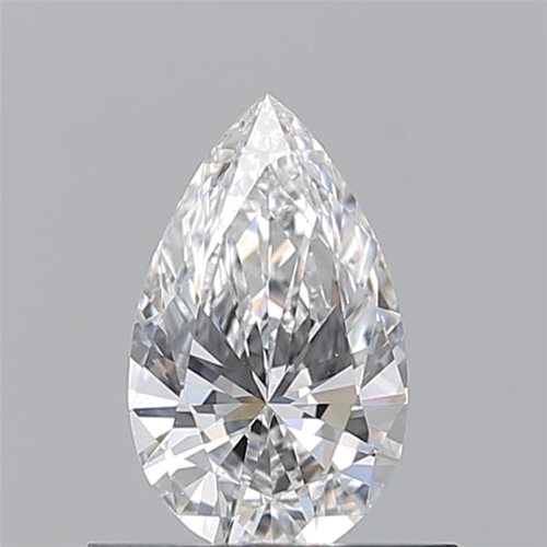 0.51 carat E-VS2 Natūralus Pear Deimantas (1)