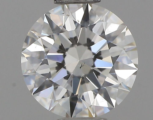 0.56 carat I-SI1 Excellent cut Natūralus Round Deimantas (1)