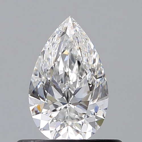 0.51 carat D-VS1 Natūralus Pear Deimantas (1)