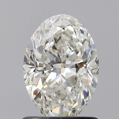 1.0 carat H-SI1 Natūralus Oval Deimantas (1)