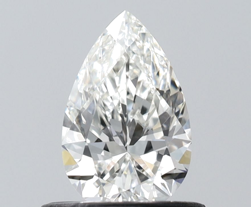 0.53 carat I-VVS1 Natūralus Pear Deimantas (1)