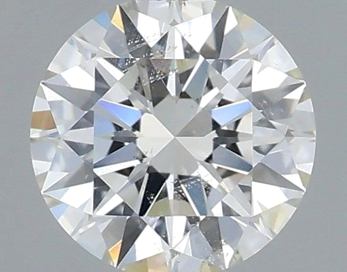 0.53 carat K-SI2 Excellent cut Natūralus Round Deimantas (1)