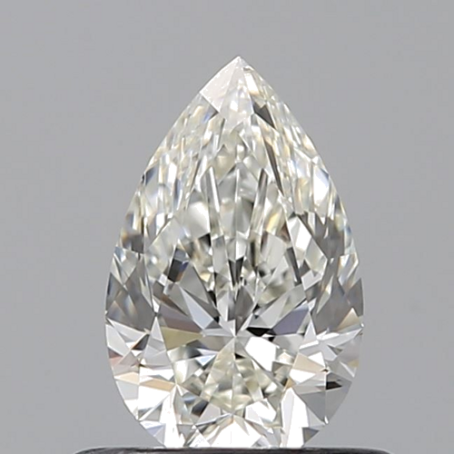 0.5 carat I-SI1 Natūralus Pear Deimantas (1)