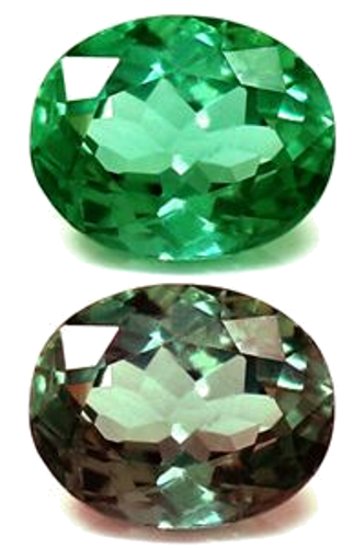 0.48 carat GREEN Oval Alexandrite (1)