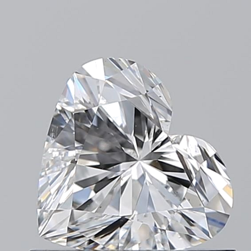 0.7 carat E-SI1 Natūralus Heart Deimantas (1)