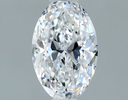 0.4 carat D-VVS1 Natūralus Oval Deimantas (1)