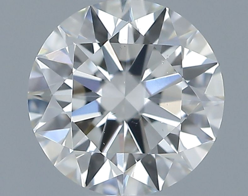 0.51 carat I-VS2 Excellent cut Natūralus Round Deimantas (1)