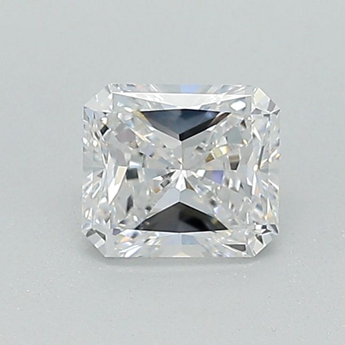 0.51 carat D-VVS2 Natūralus Radiant Deimantas (1)