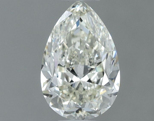 0.62 carat K-VVS1 Natūralus Pear Deimantas (1)