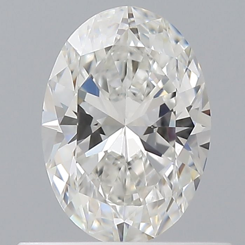 0.53 carat F-VVS2 Natūralus Oval Deimantas (1)