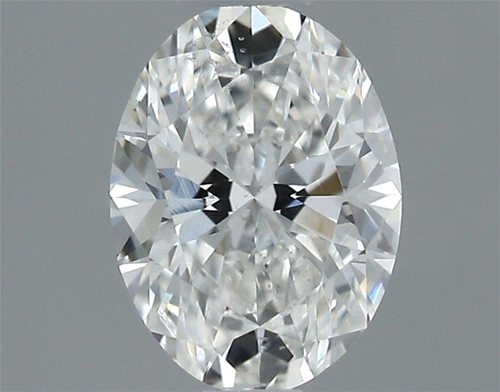 0.33 carat F-SI1 Natūralus Oval Deimantas (1)
