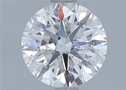 1.03 carat E-SI2 Excellent cut Natūralus Round Deimantas (1)