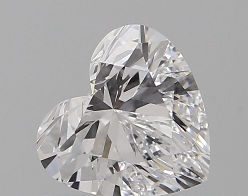 0.7 carat D-VVS1 Natūralus Heart Deimantas (1)
