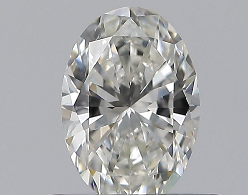 0.4 carat H-SI1 Natūralus Oval Deimantas (1)
